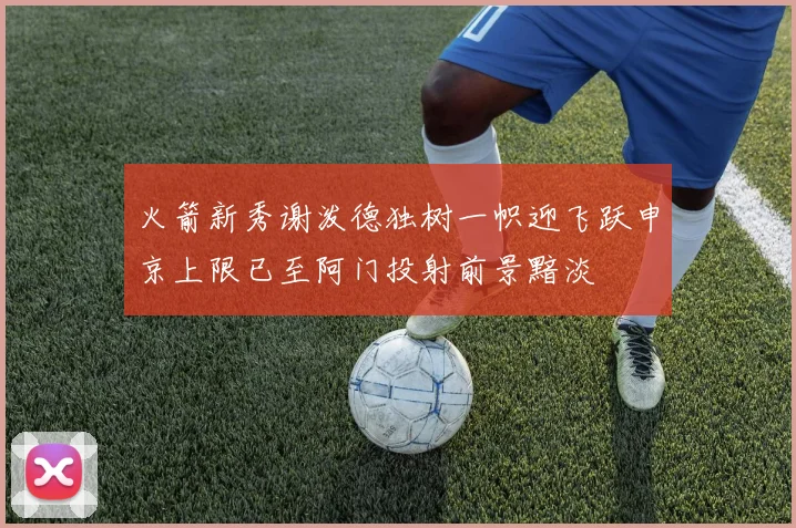 火箭新秀谢泼德独树一帜迎飞跃申京上限已至阿门投射前景黯淡